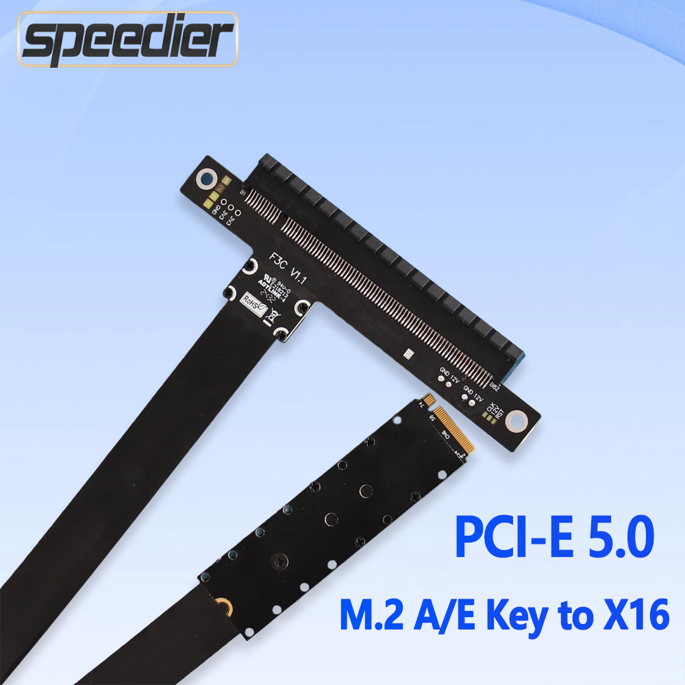 Pcie 5.0 Gpu Riser Cable - PCIe 5.0X16 Naar M.2 NVMe Sleutel